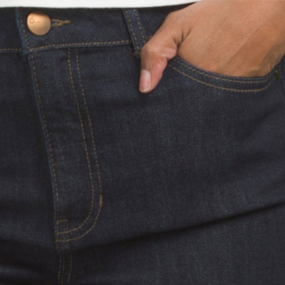 D. JEANS High Rise Wide Leg Ankle Jeans - Picture 3 of 3